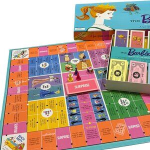 Barbie Queen Of The Prom 1961 Replica Complete Set Vintage Board Game